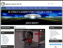 Tablet Screenshot of caminodefe.net